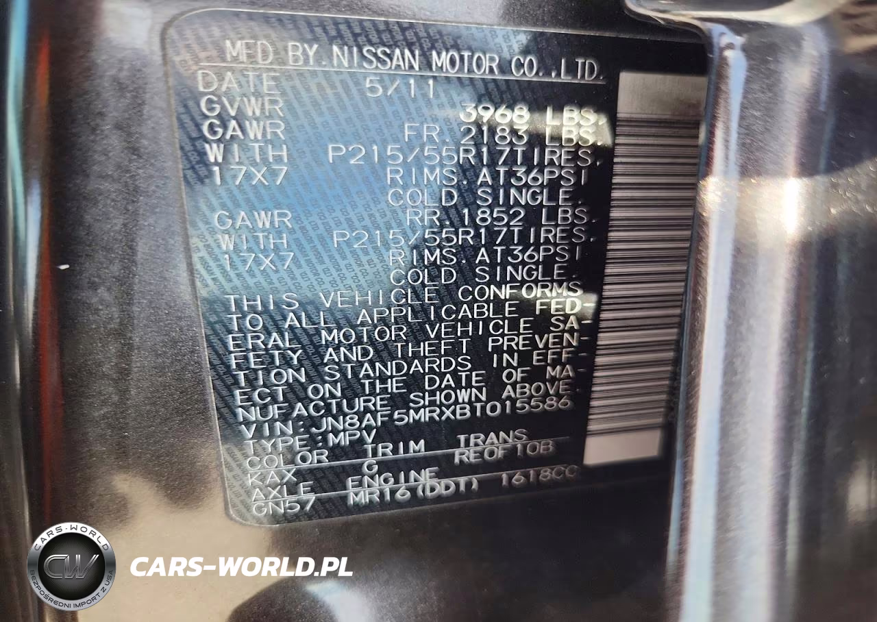 2011 Nissan Juke S VIN:JN8AF5MRXBT015586 - 13