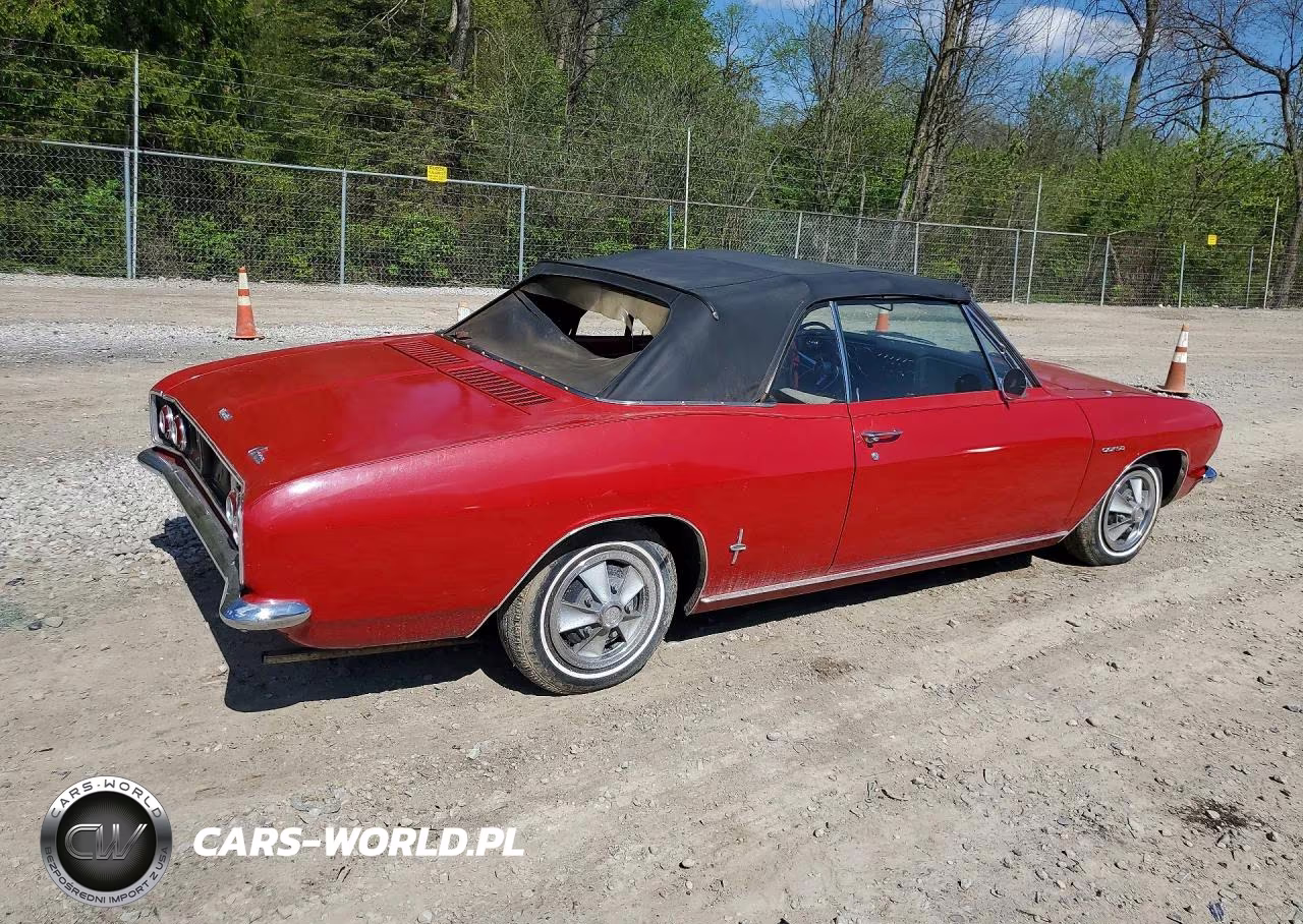 1965 Chevrolet Corvair VIN:105675W252399 - 3