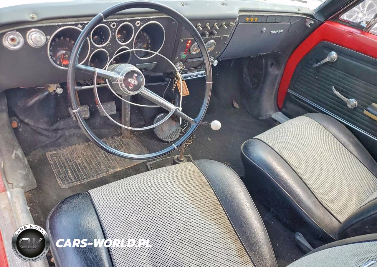 1965 Chevrolet Corvair VIN:105675W252399 - 8