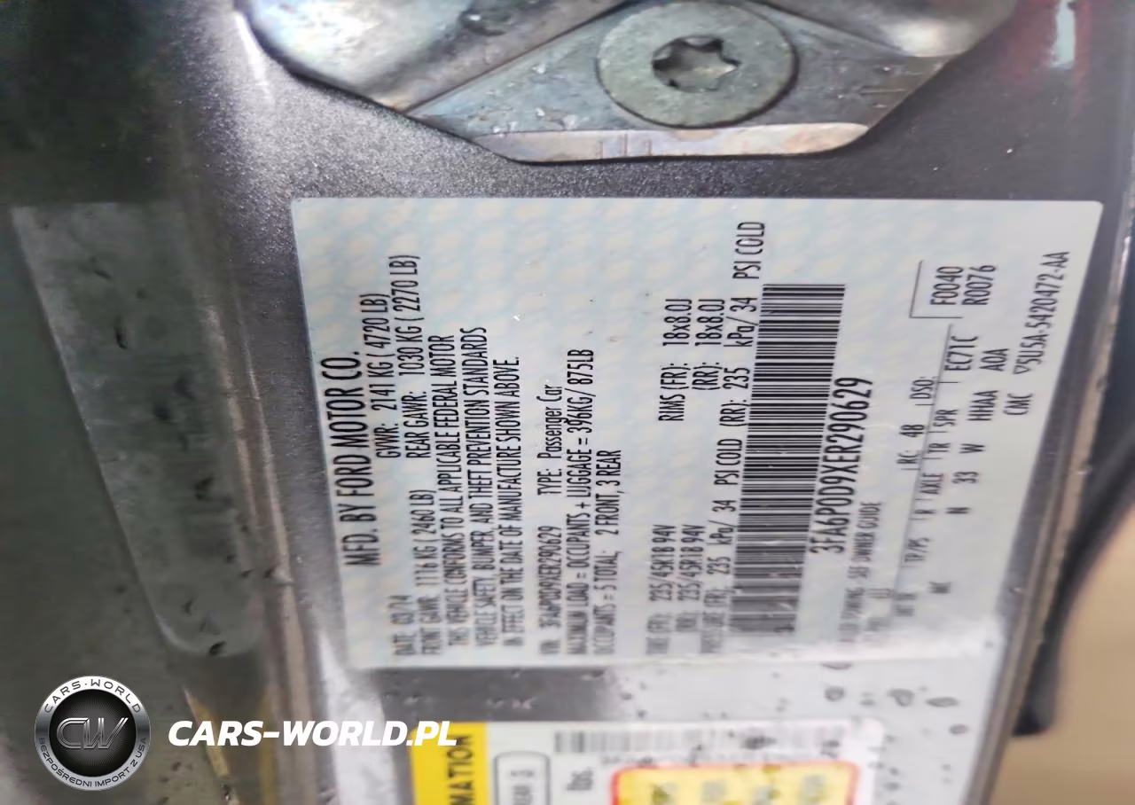 2014 Ford Fusion Titanium VIN:3FA6P0D9XER290629 - 12