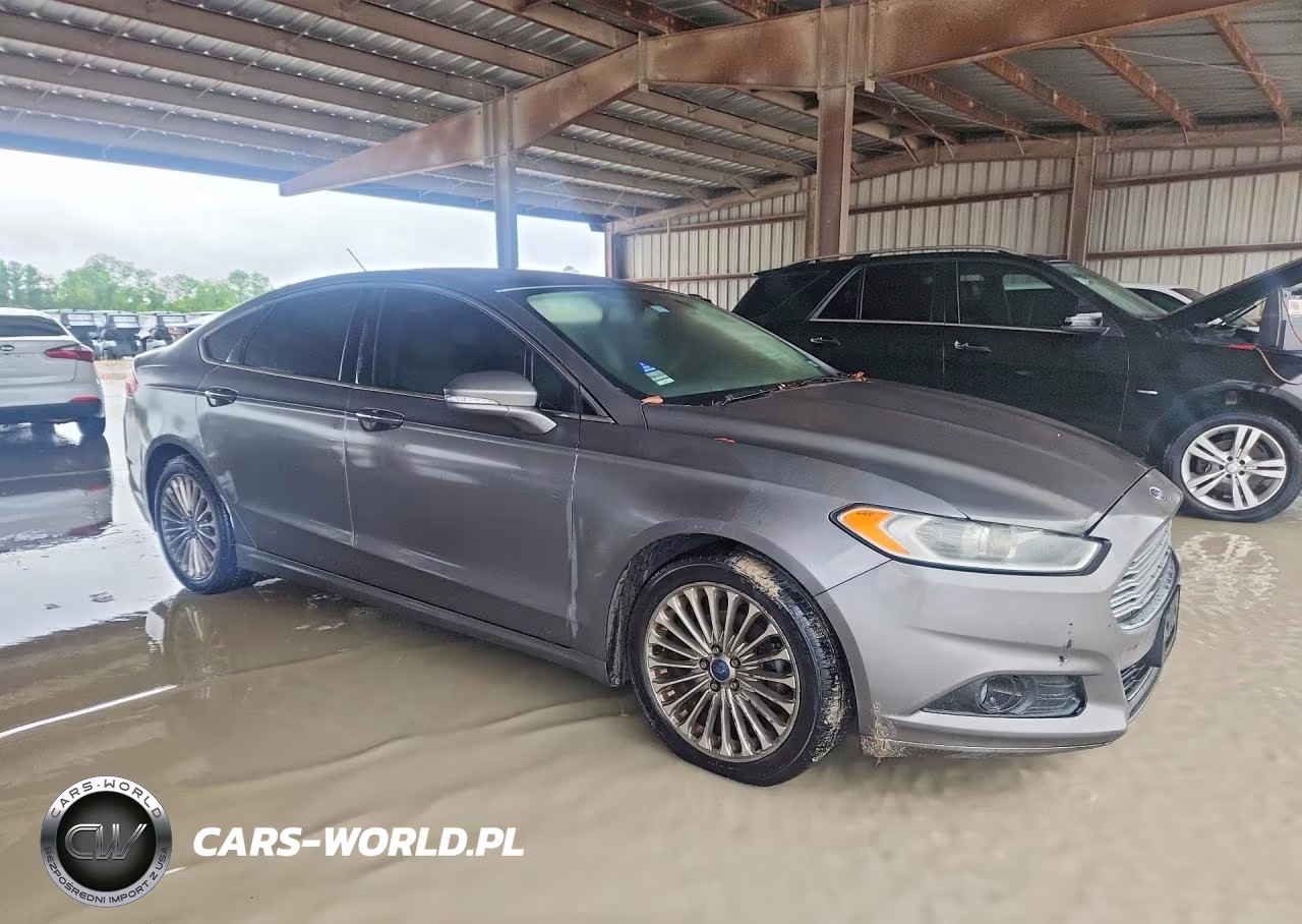2014 Ford Fusion Titanium VIN:3FA6P0D9XER290629 - 4