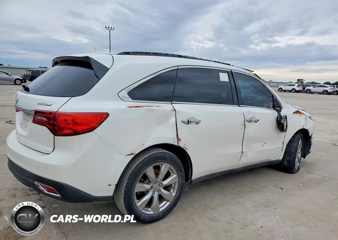2014 Acura Mdx Advance VIN:5FRYD3H83EB018695 - 3