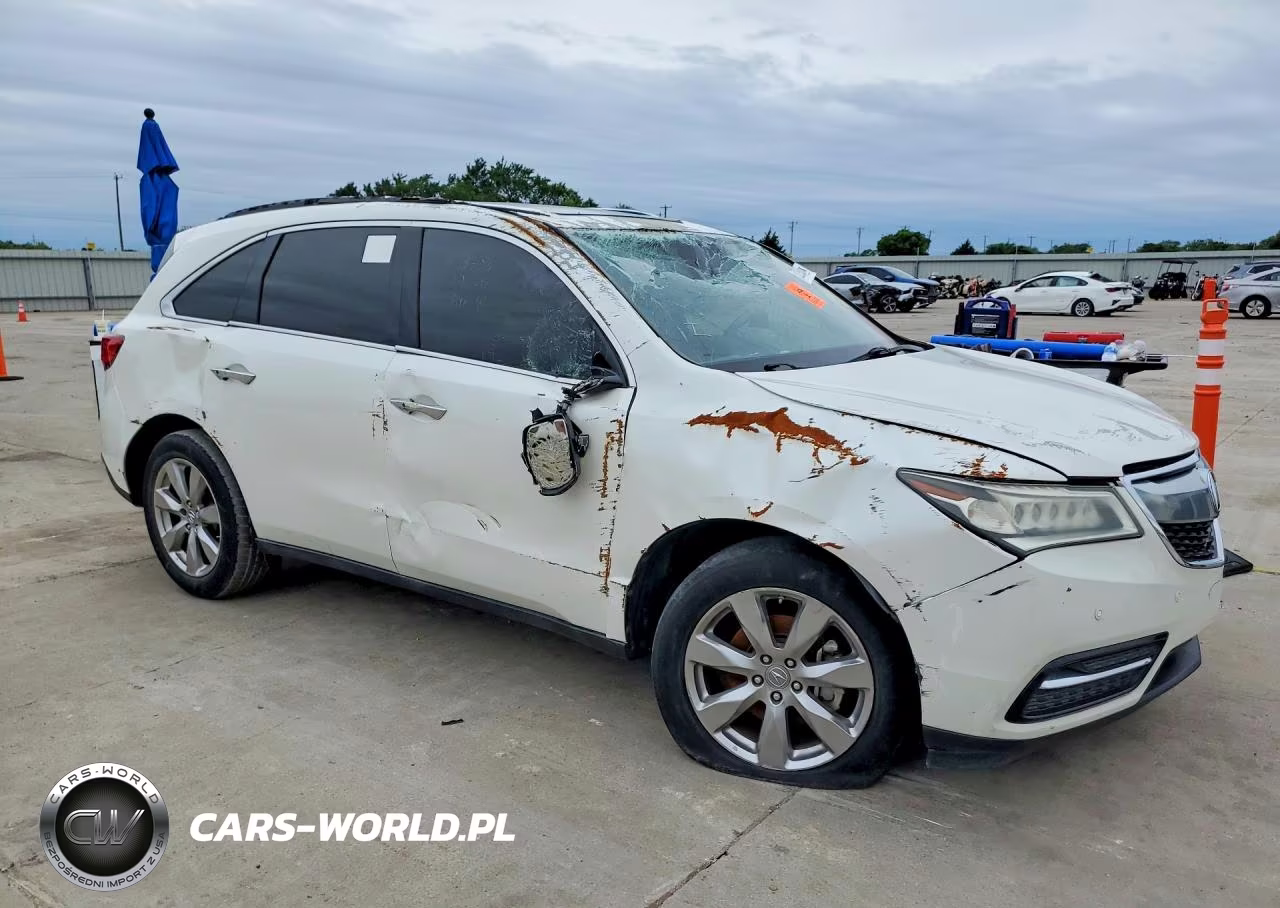 2014 Acura Mdx Advance VIN:5FRYD3H83EB018695 - 4