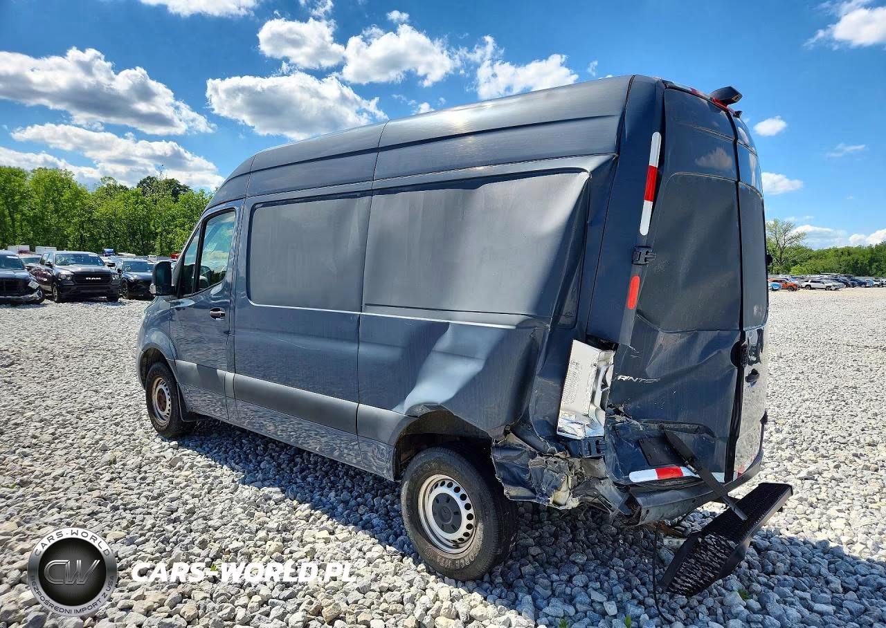 2019 Mercedes Benz Sprinter 2500 Delivery Van VIN:WD4PF0CD5KP060190 - 2