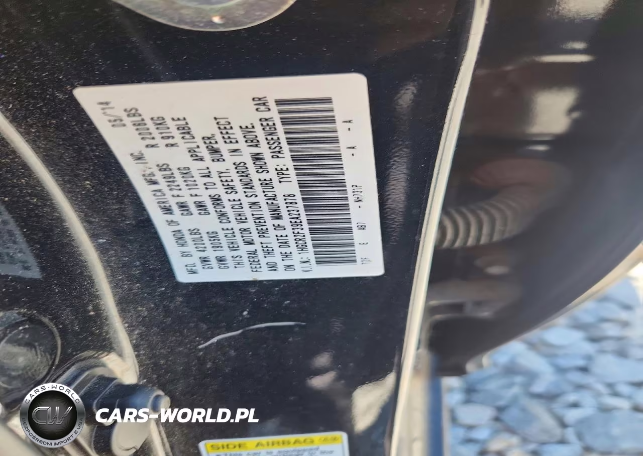 2014 Honda Accord Lx VIN:1HGCR2F39EA237878 - 12