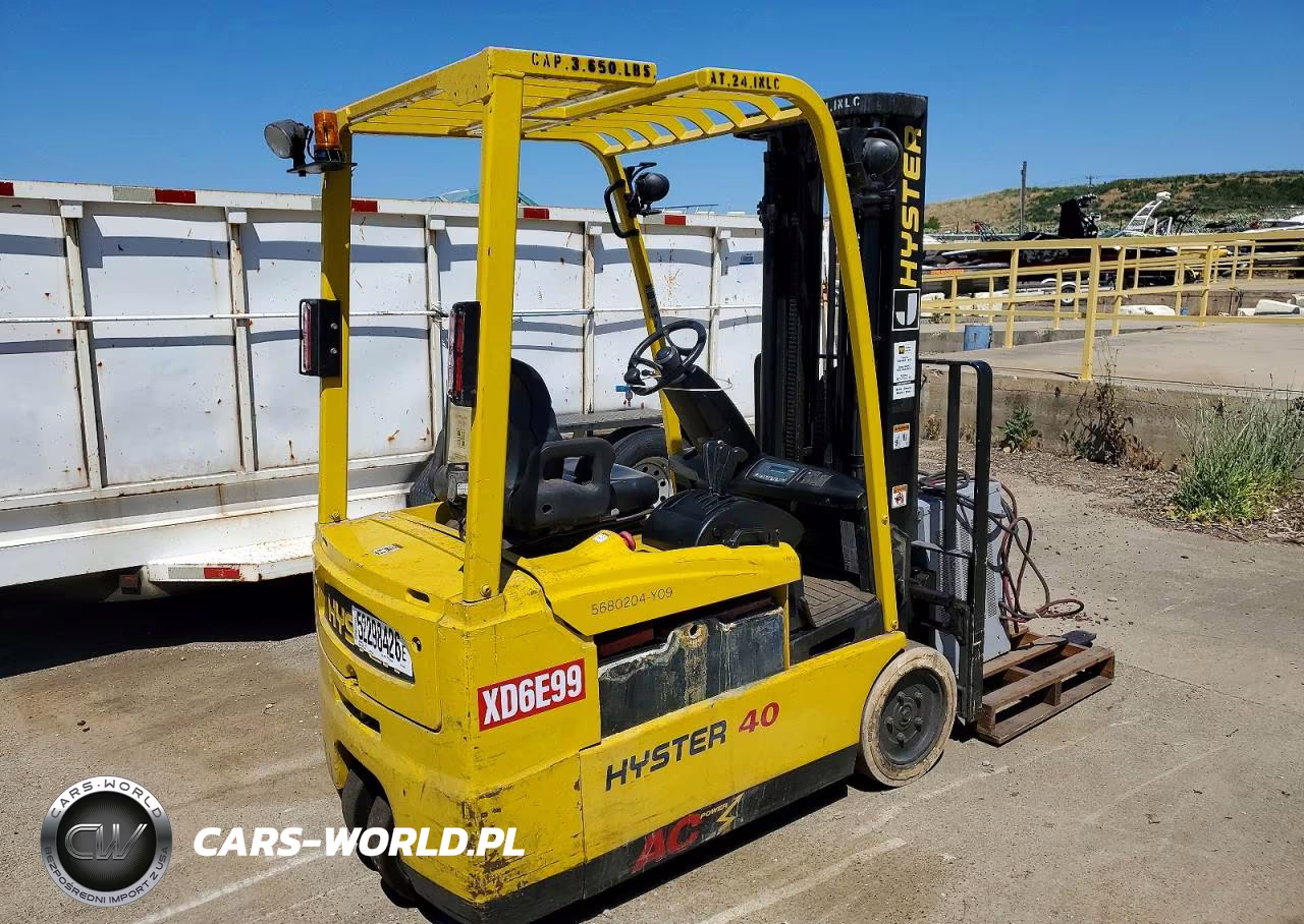 2009 Hyster J40Zt - Forklift VIN:J160N04763G - 4