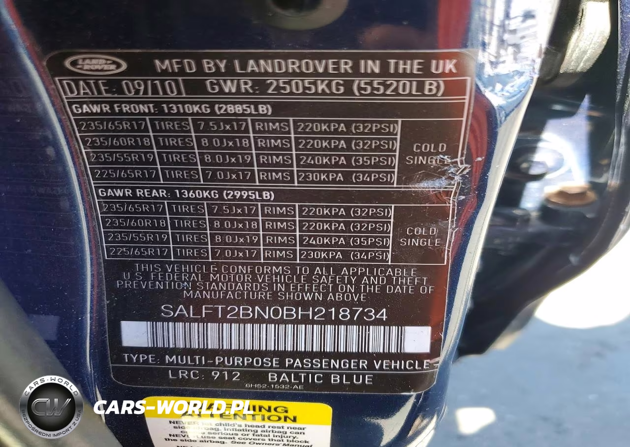 2011 Land Rover Lr2 Hse Luxury VIN:SALFT2BN0BH218734 - 13