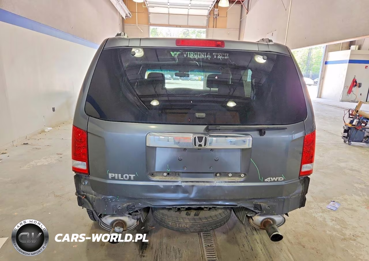 2011 Honda Pilot Exl VIN:5FNYF4H59BB009907 - 6