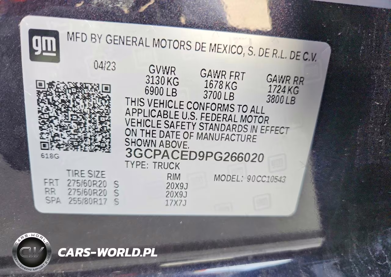 2023 Chevrolet Silverado C1500 Lt VIN:3GCPACED9PG266020 - 12