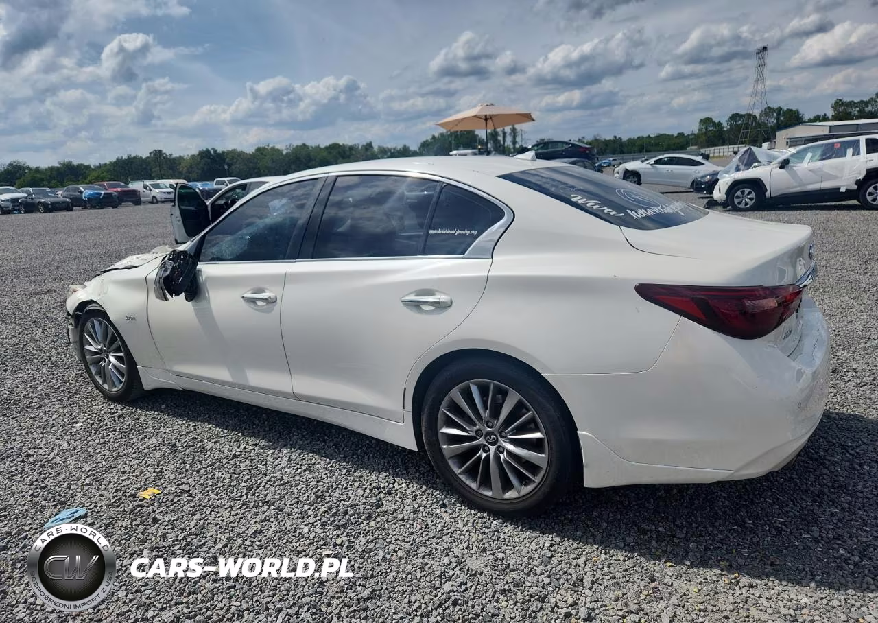 2018 Infiniti Q50 3.0T Luxe VIN:JN1EV7AR1JM443770 - 2