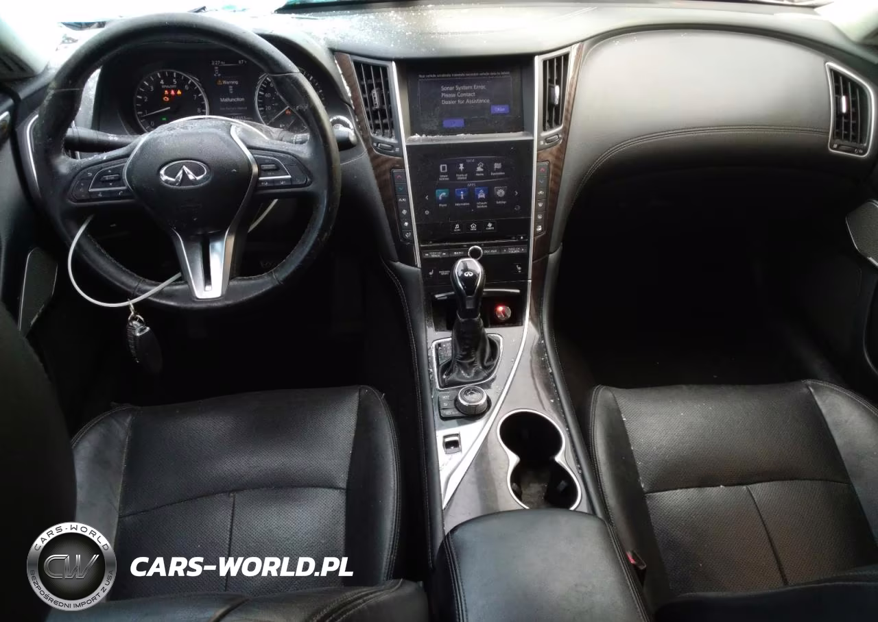 2018 Infiniti Q50 3.0T Luxe VIN:JN1EV7AR1JM443770 - 8