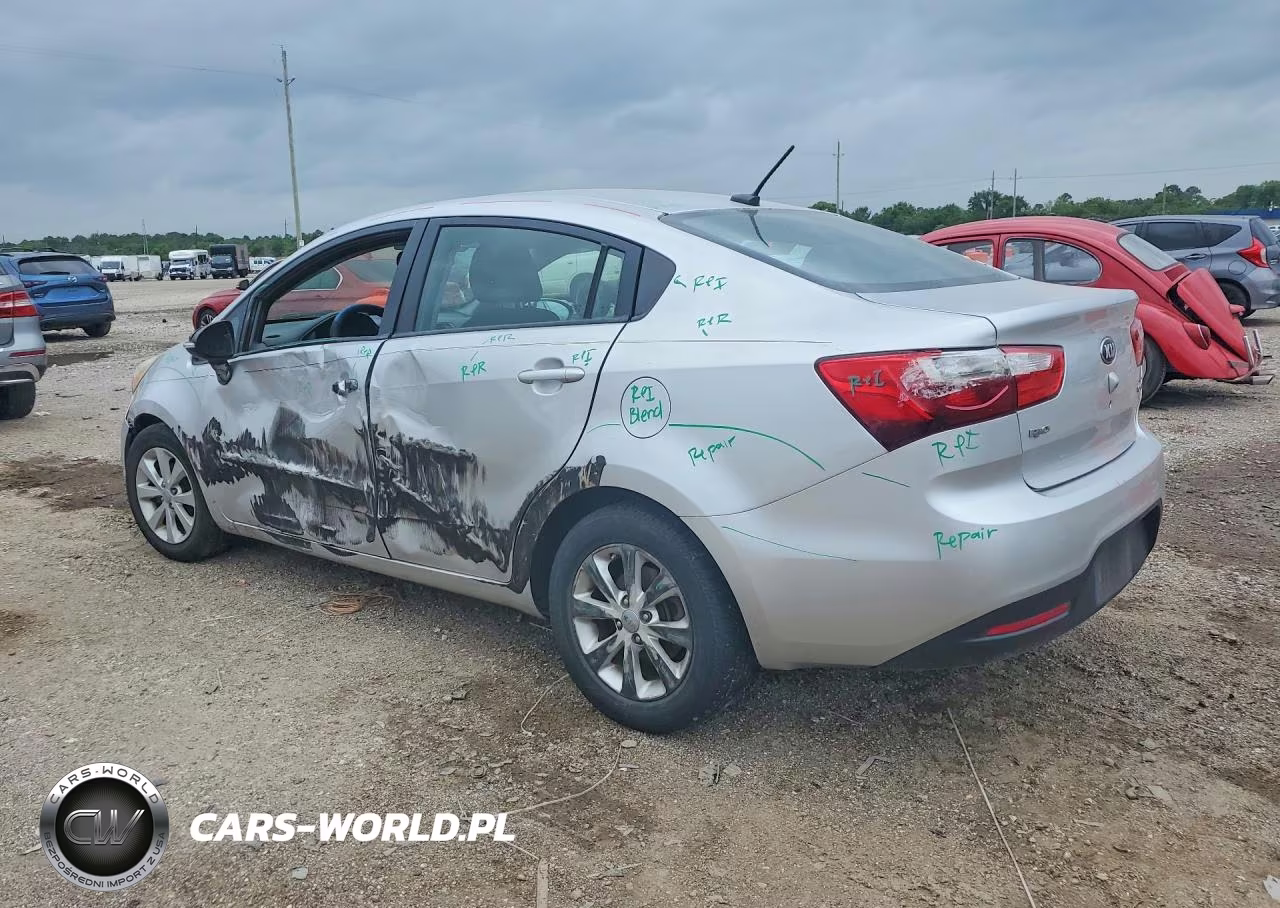 2013 Kia Rio Ex VIN:KNADN4A37D6134667 - 2