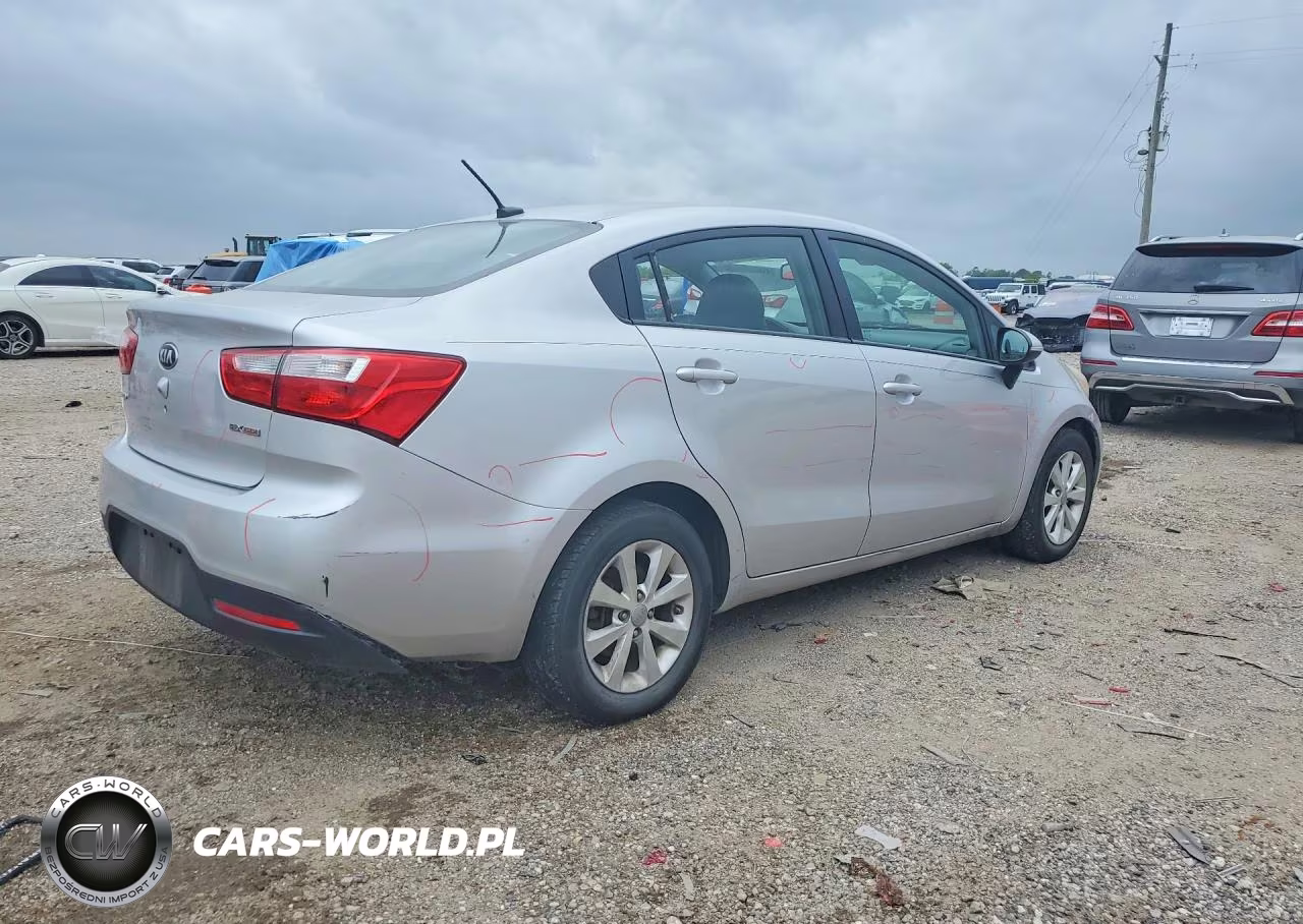 2013 Kia Rio Ex VIN:KNADN4A37D6134667 - 3