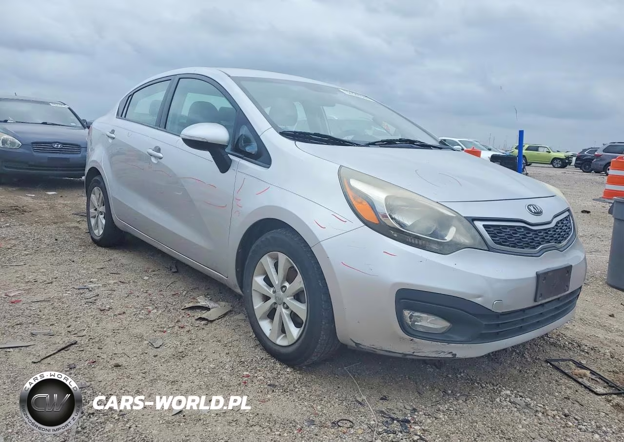 2013 Kia Rio Ex VIN:KNADN4A37D6134667 - 4