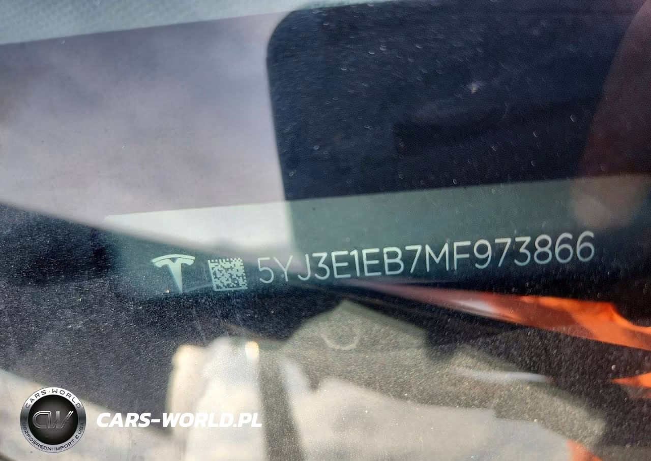 2021 Tesla Model 3 VIN:5YJ3E1EB7MF973866 - 12