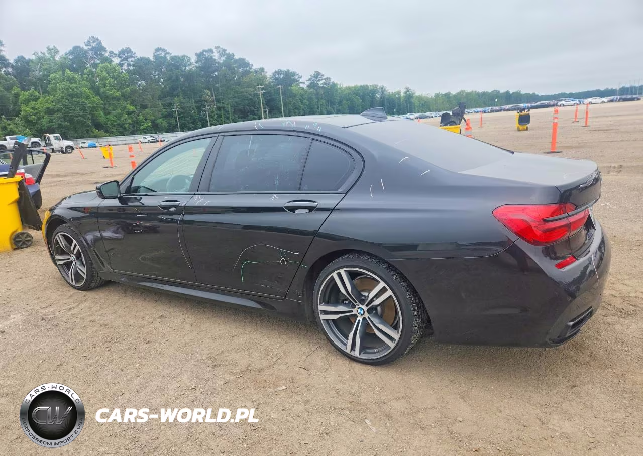 2018 BMW 740 I VIN:WBA7E2C57JG743313 - 2