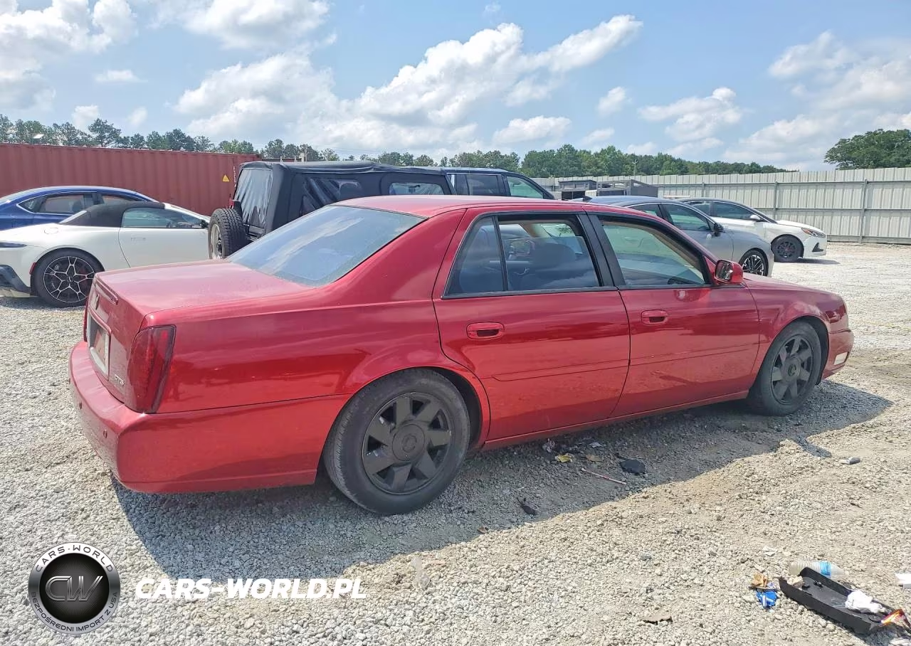 2000 Cadillac Deville Dts VIN:1G6KF5493YU210273 - 3