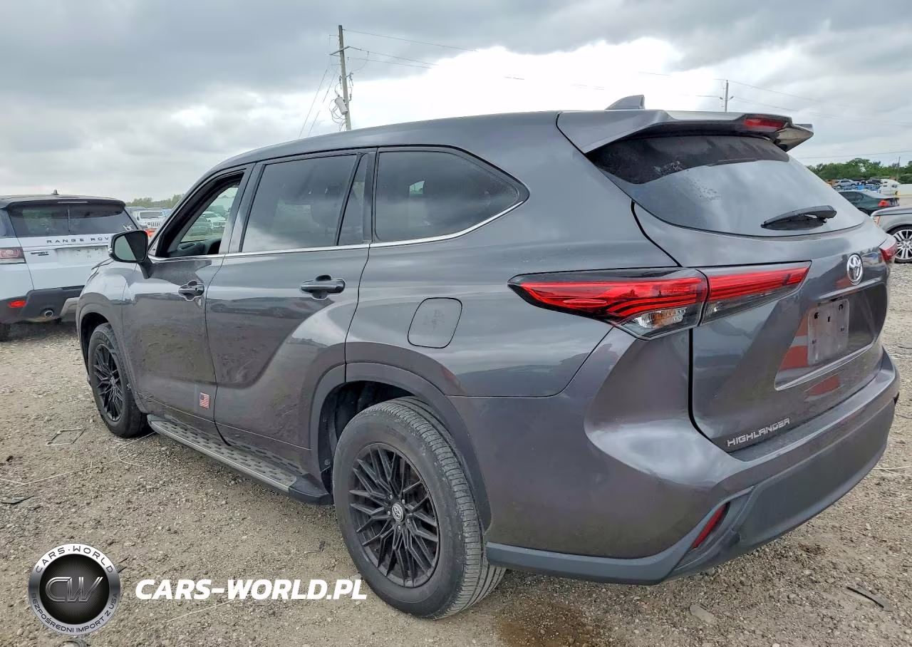 2021 Toyota Highlander L VIN:5TDCZRAH1MS084361 - 2