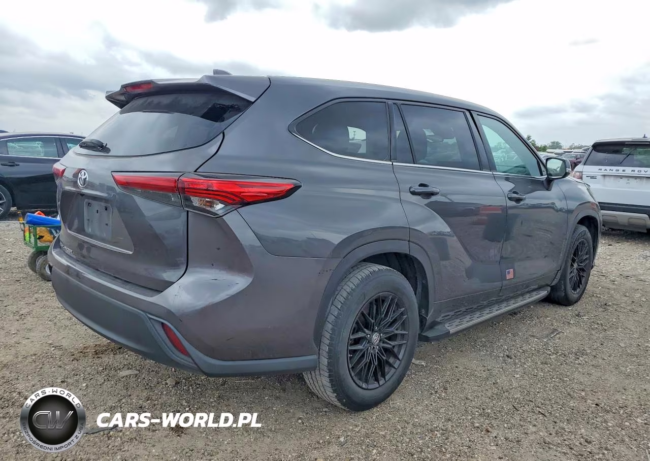 2021 Toyota Highlander L VIN:5TDCZRAH1MS084361 - 3