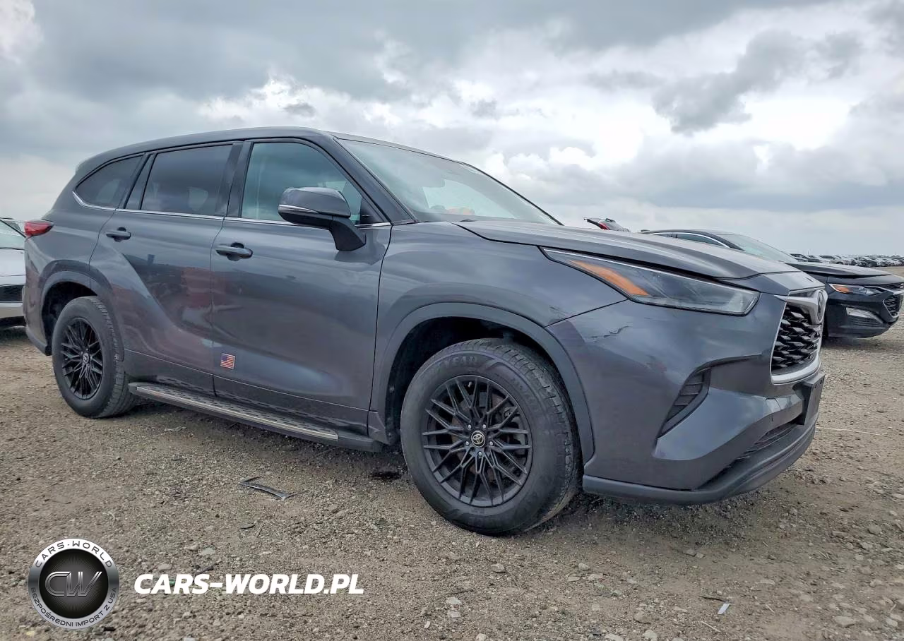 2021 Toyota Highlander L VIN:5TDCZRAH1MS084361 - 4