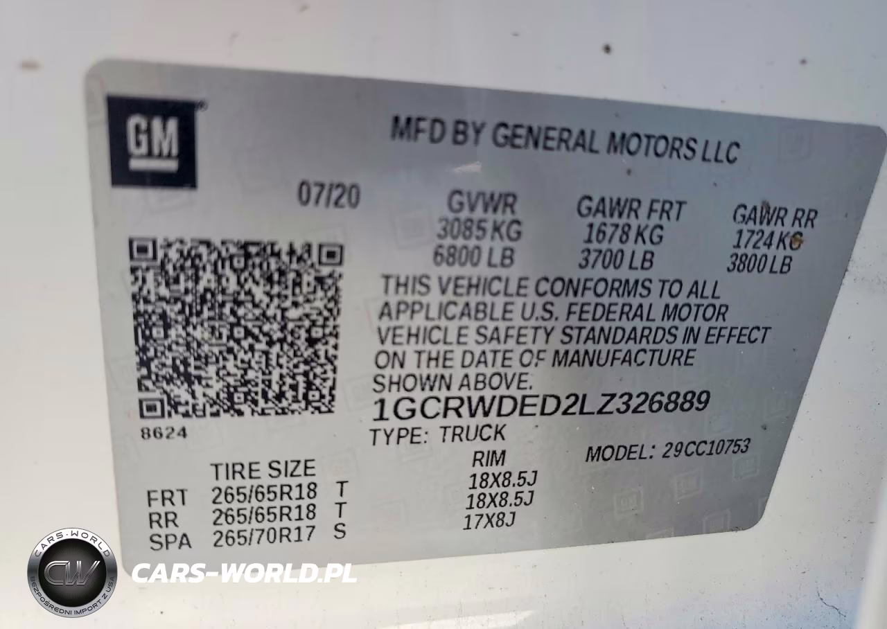 2020 Chevrolet Silverado C1500 Rst VIN:1GCRWDED2LZ326889 - 12