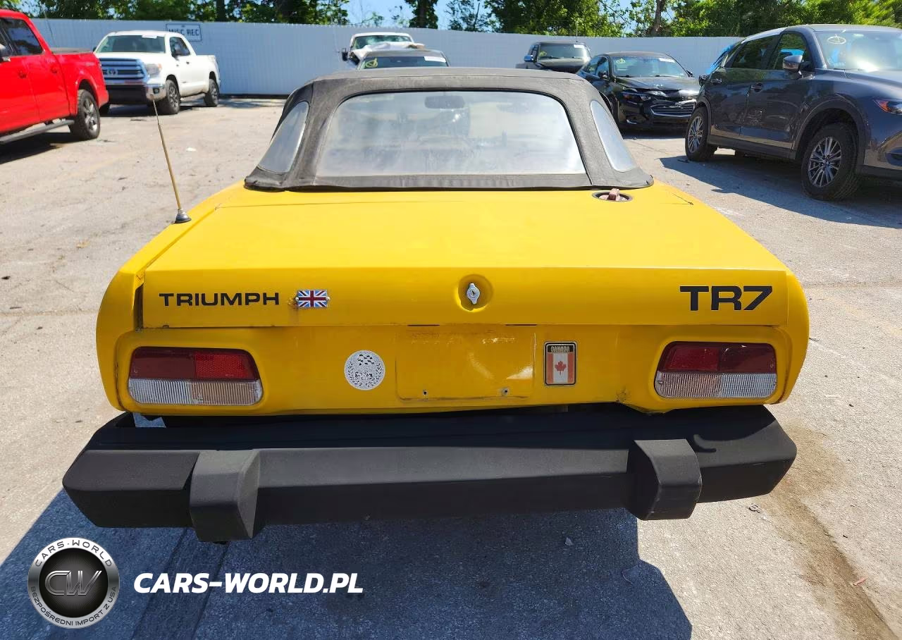 1980 Triumph Car Tr 7 VIN:TPVDJ8AT202367 - 6