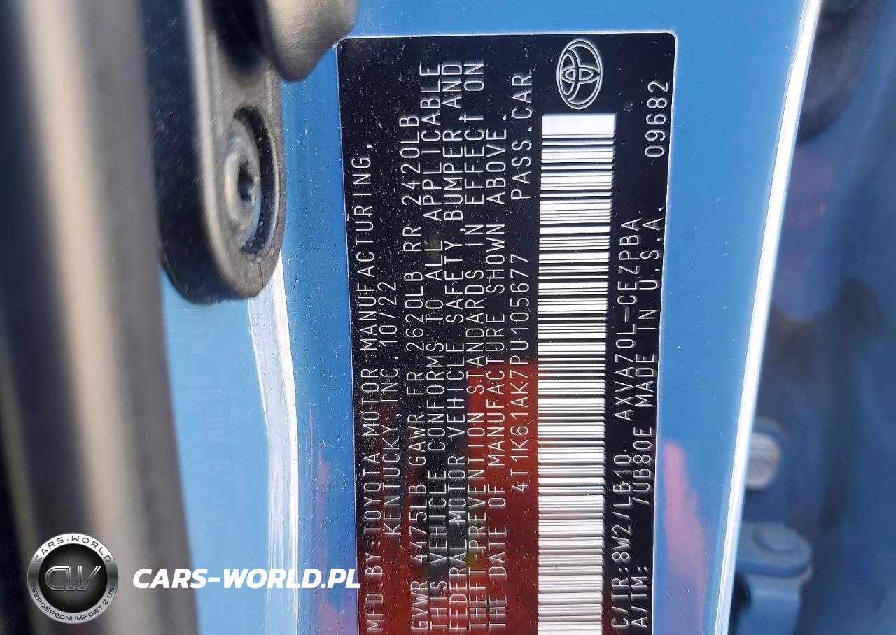 2023 Toyota Camry Xse VIN:4T1K61AK7PU105677 - 13