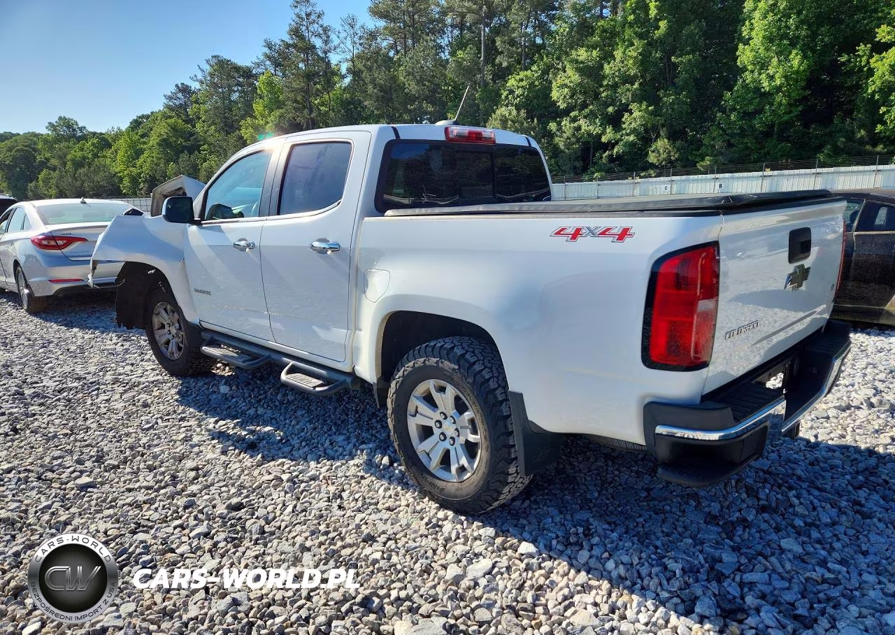 2016 Chevrolet Colorado Lt VIN:1GCGTCE37G1256604 - 2