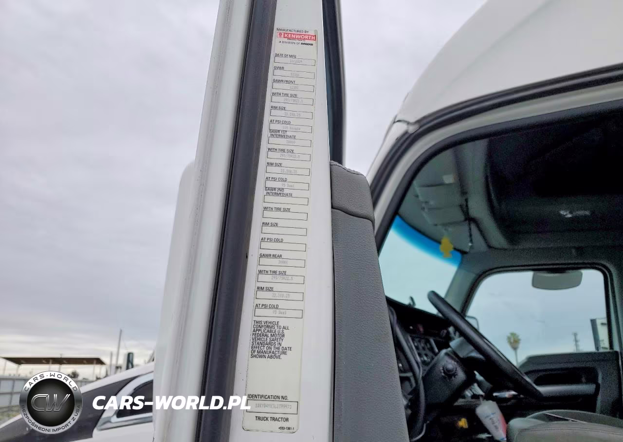2020 Kenworth Construction T680 VIN:1XKYD49X3LJ399973 - 10
