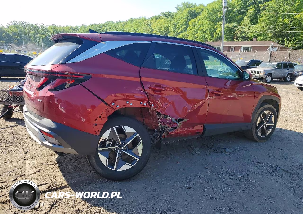 2025 Hyundai Tucson Sel VIN:5NMJBCDE7SH545198 - 3