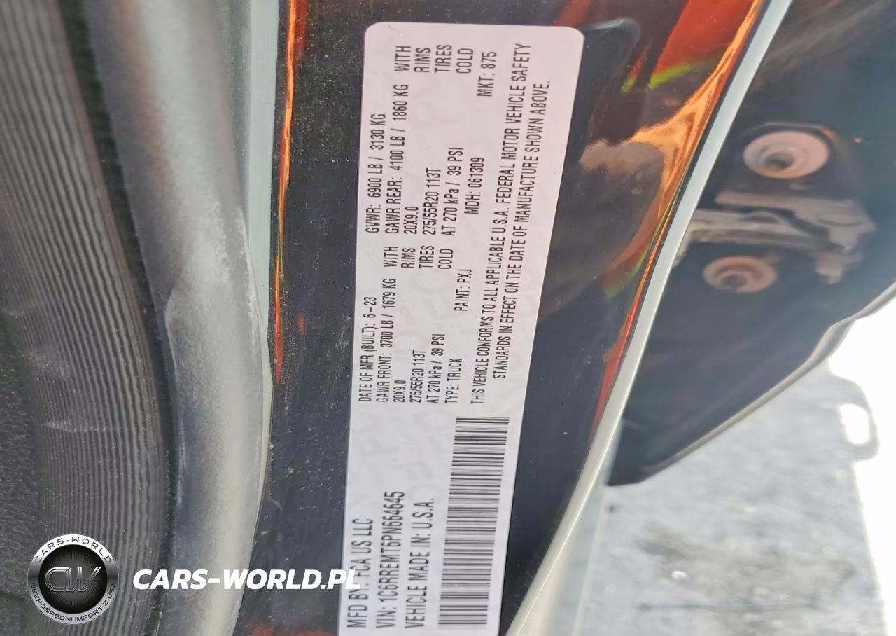 2023 Ram 1500 Big Horn VIN:1C6RREMT6PN664645 - 12