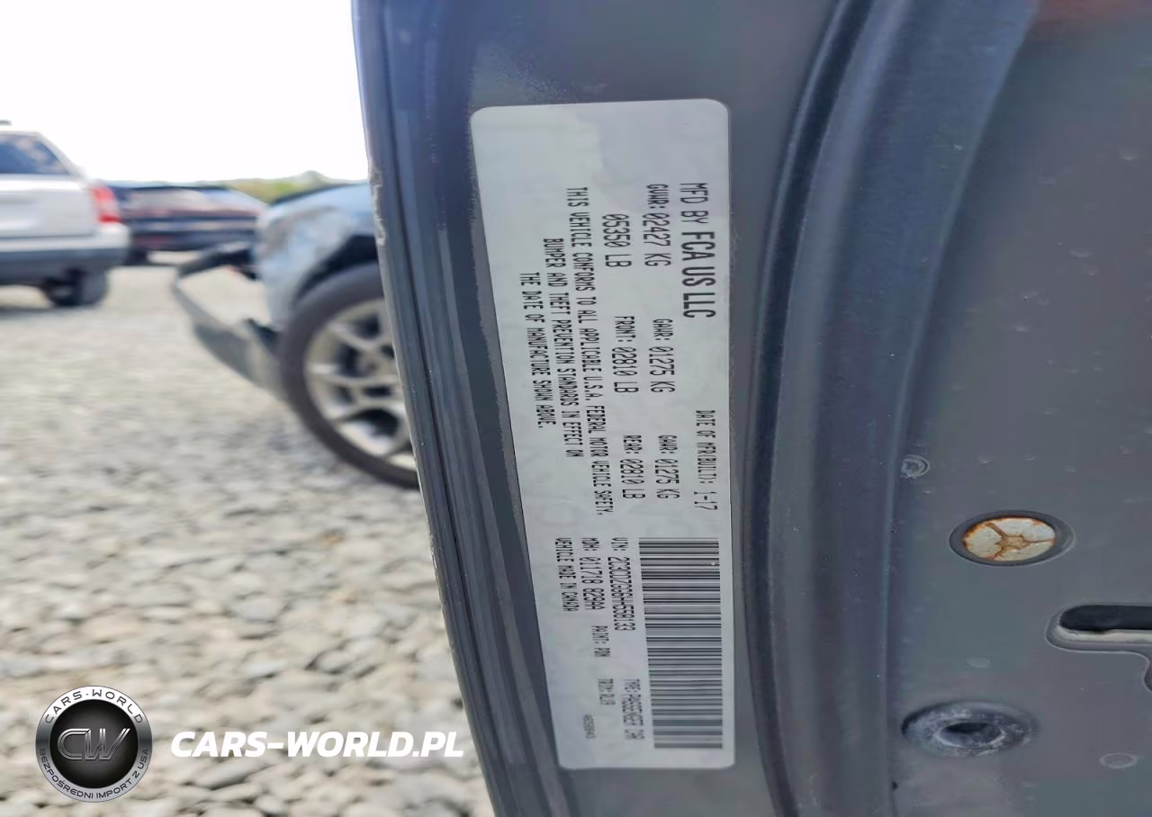 2017 Dodge Challenger Gt VIN:2C3CDZGG6HH558133 - 12