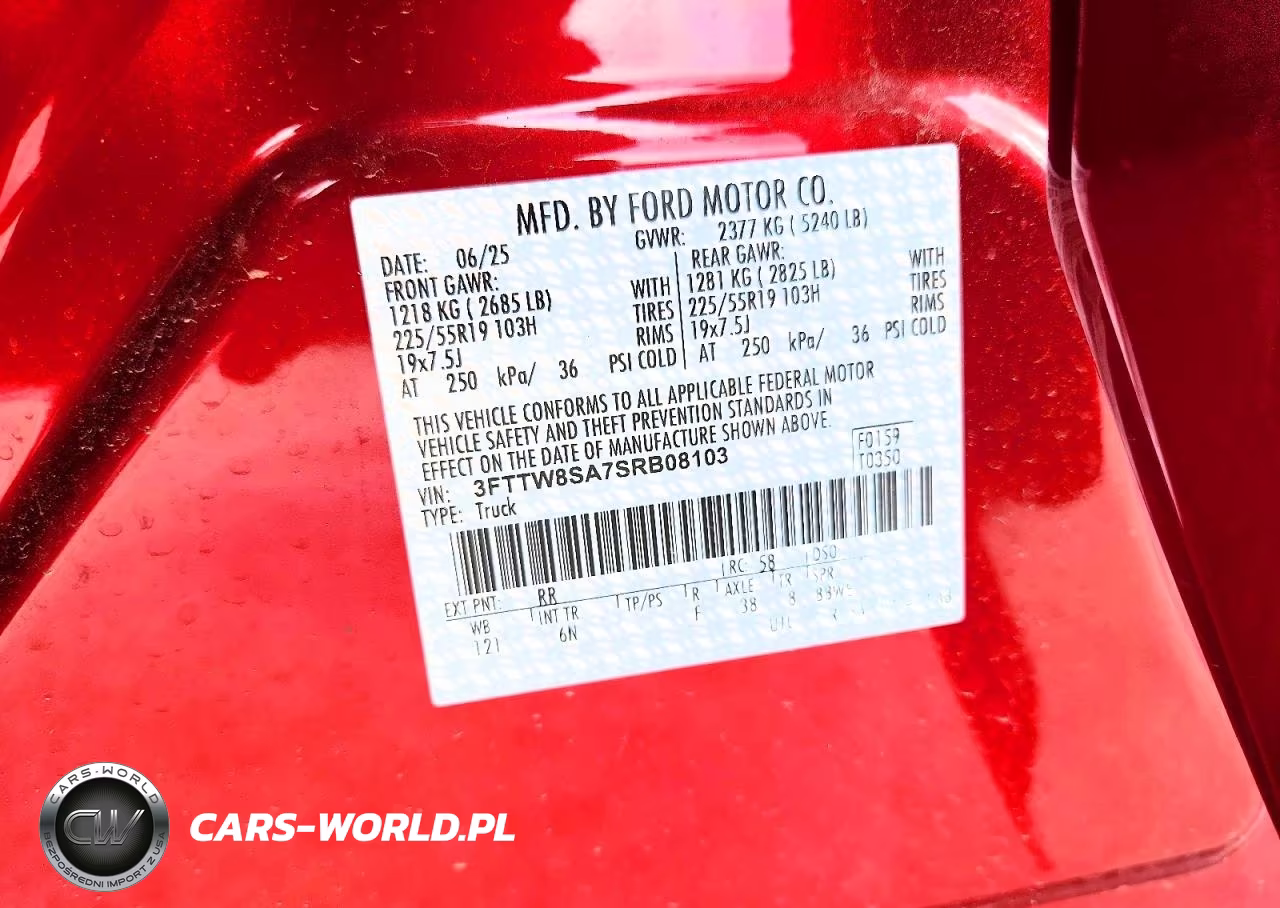 2025 Ford Maverick Lariat VIN:3FTTW8SA7SRB08103 - 12