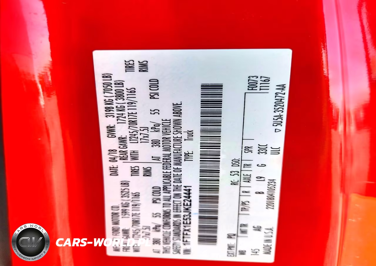 2018 Ford F150 Super Cab VIN:1FTFX1E53JKE24441 - 12