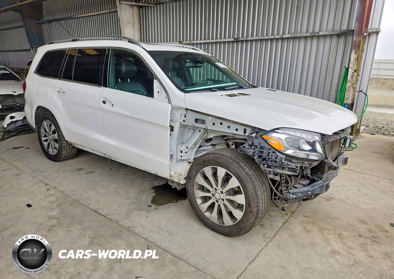 2017 Mercedes-Benz Gls 450 4Matic VIN:4JGDF6EE1HA818605 - 4