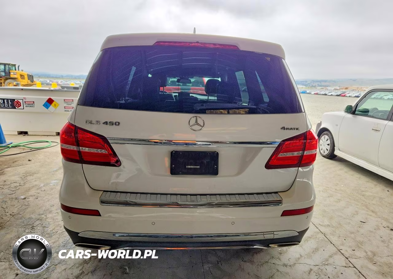 2017 Mercedes-Benz Gls 450 4Matic VIN:4JGDF6EE1HA818605 - 6