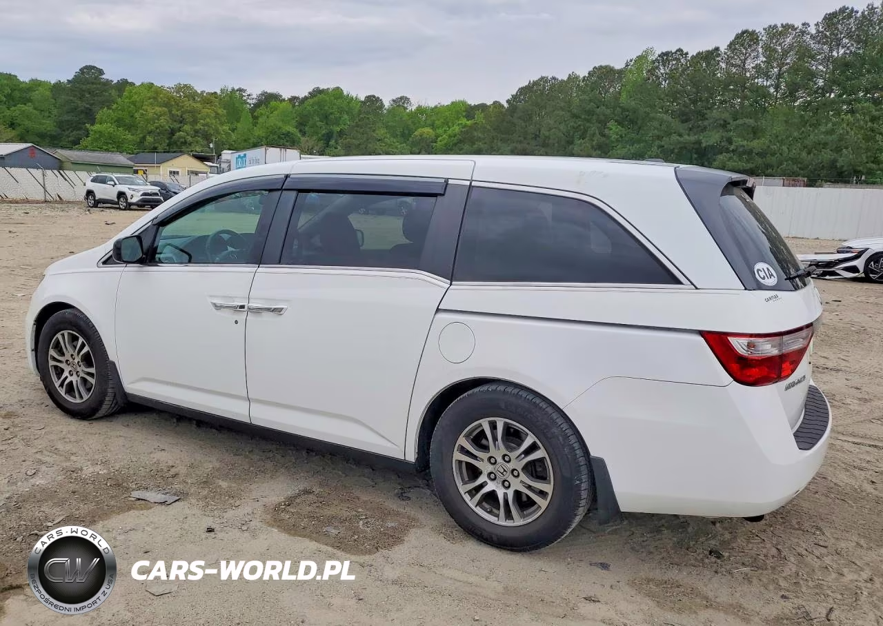2013 Honda Odyssey Exl VIN:5FNRL5H61DB003596 - 2