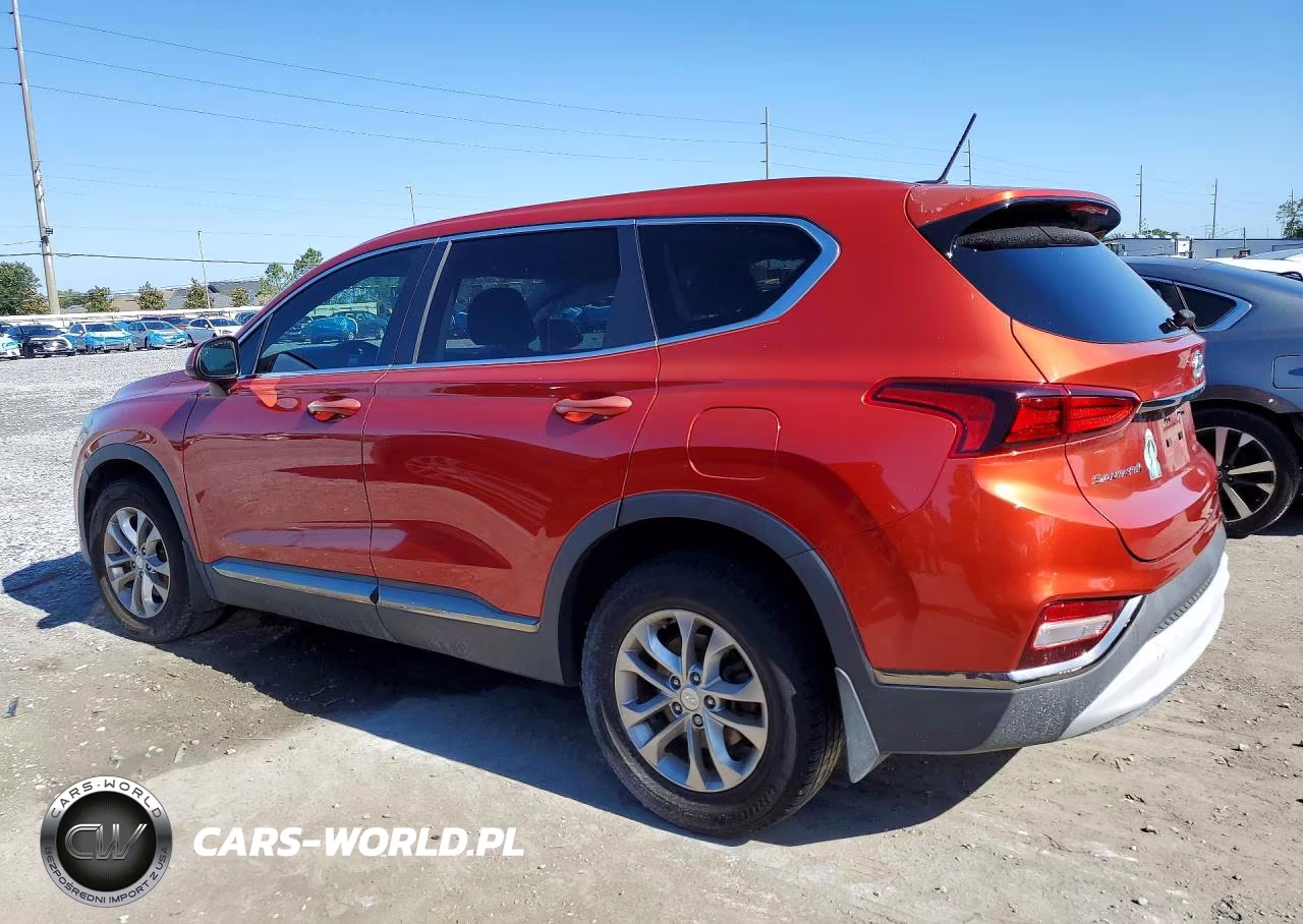 2019 Hyundai Santa Fe Se VIN:5NMS23AD8KH104664 - 2