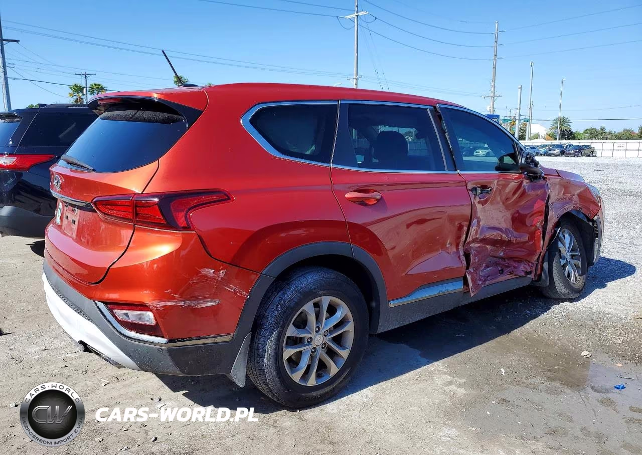2019 Hyundai Santa Fe Se VIN:5NMS23AD8KH104664 - 3
