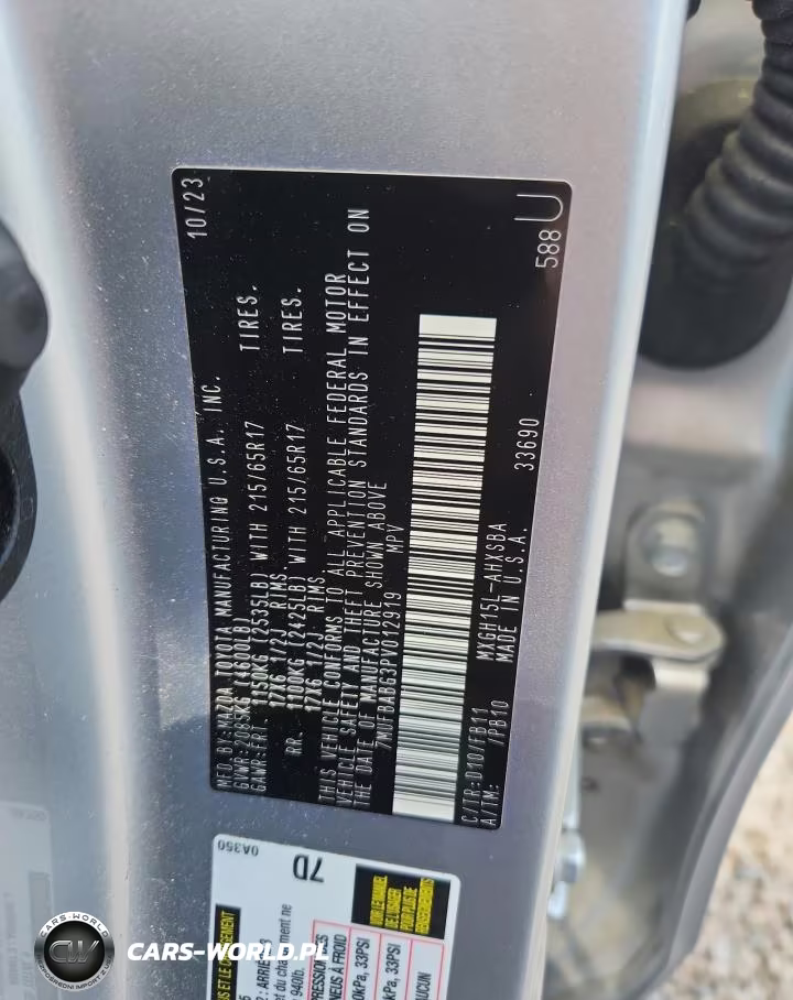 2023 Toyota Corolla Cross Hybrid Se VIN:7MUFBABG3PV012919 - 13