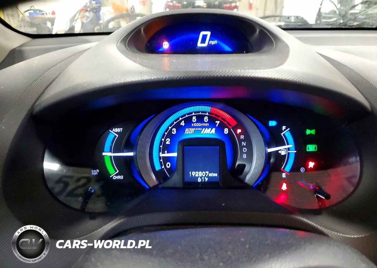 2010 Honda Insight Ex VIN:JHMZE2H79AS023254 - 9