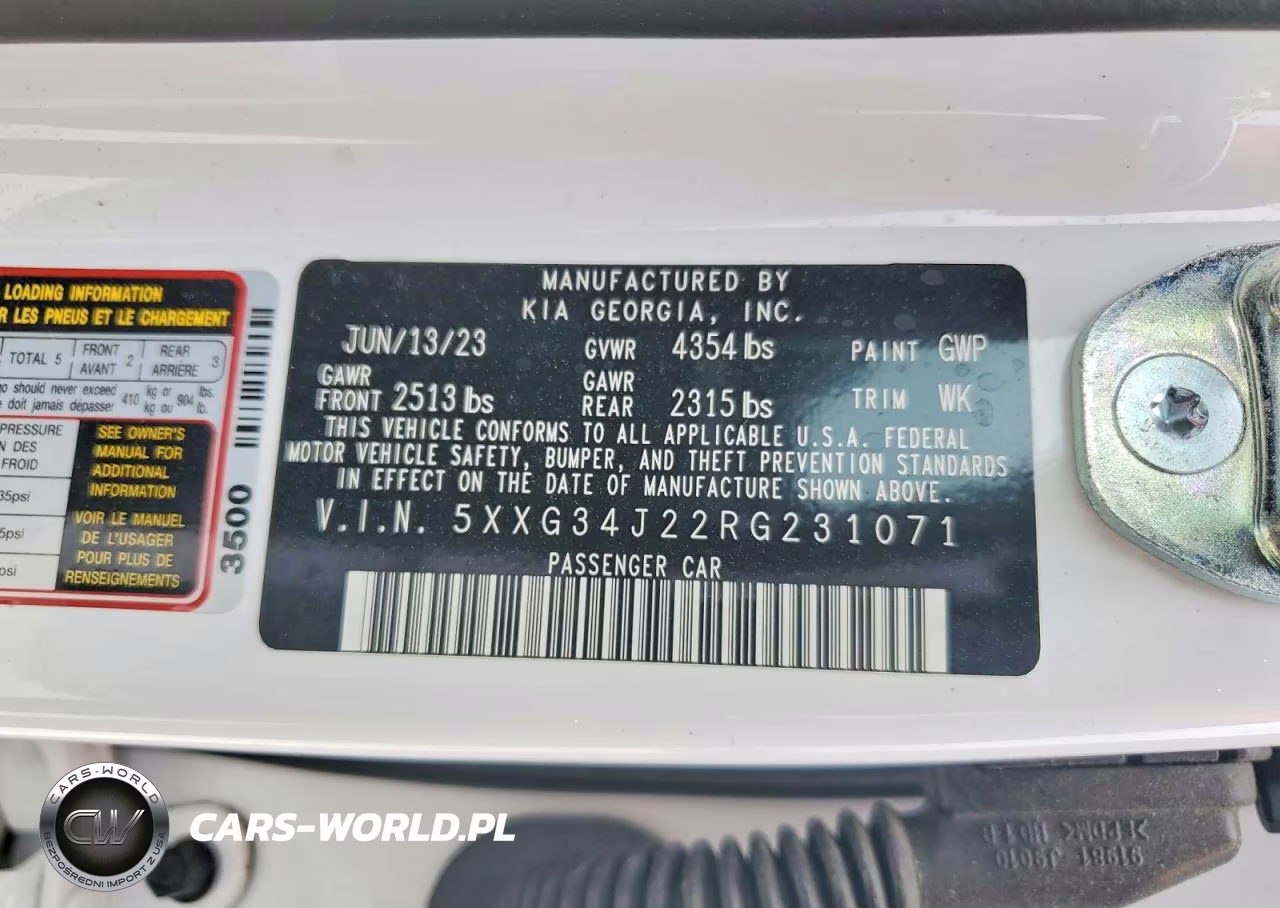 2024 Kia K5 Ex VIN:5XXG34J22RG231071 - 13