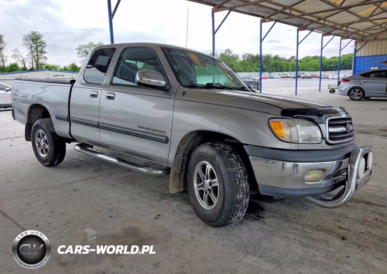 2002 Toyota Tundra Sr5 V8 VIN:5TBRT34192S285308 - 4