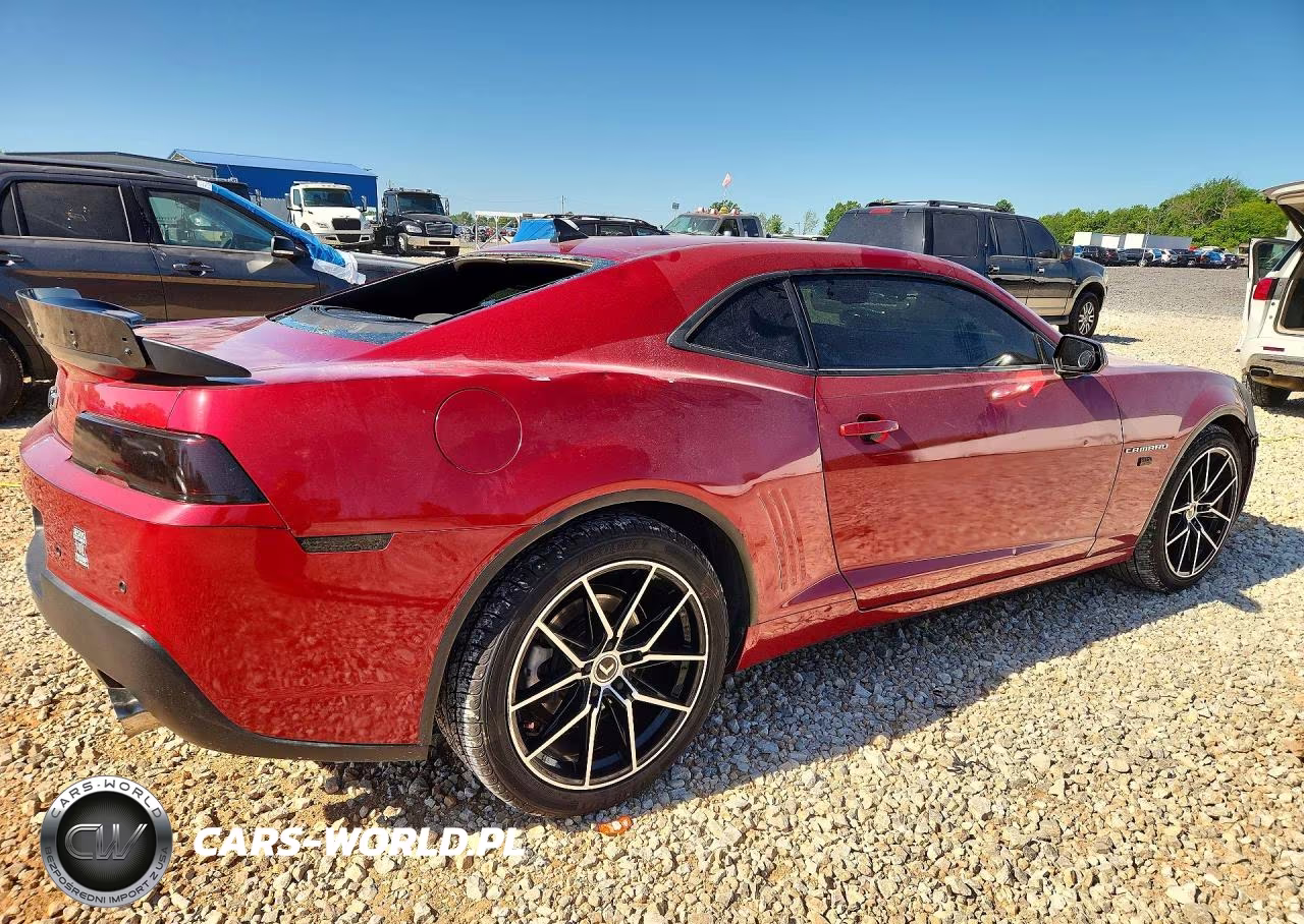 2014 Chevrolet Camaro Lt VIN:2G1FB1E39E9124349 - 3