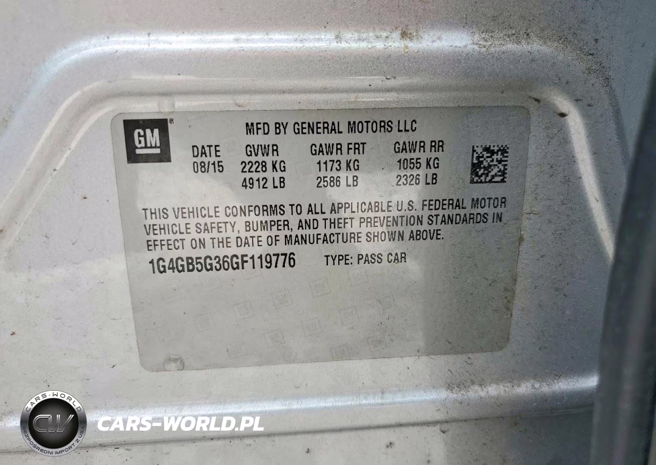 2016 Buick Lacrosse VIN:1G4GB5G36GF119776 - 13