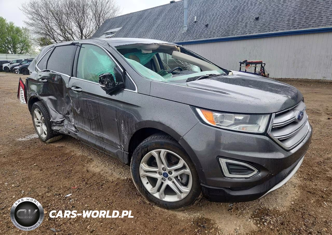 2017 Ford Edge Titanium VIN:2FMPK4K9XHBC17217 - 4