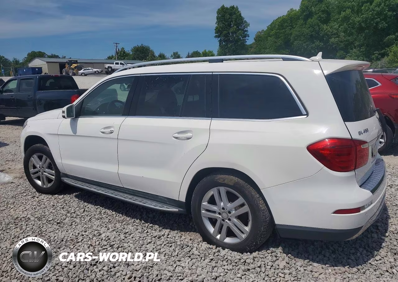 2014 Mercedes-Benz Gl 450 4Matic VIN:4JGDF7CE6EA418351 - 2