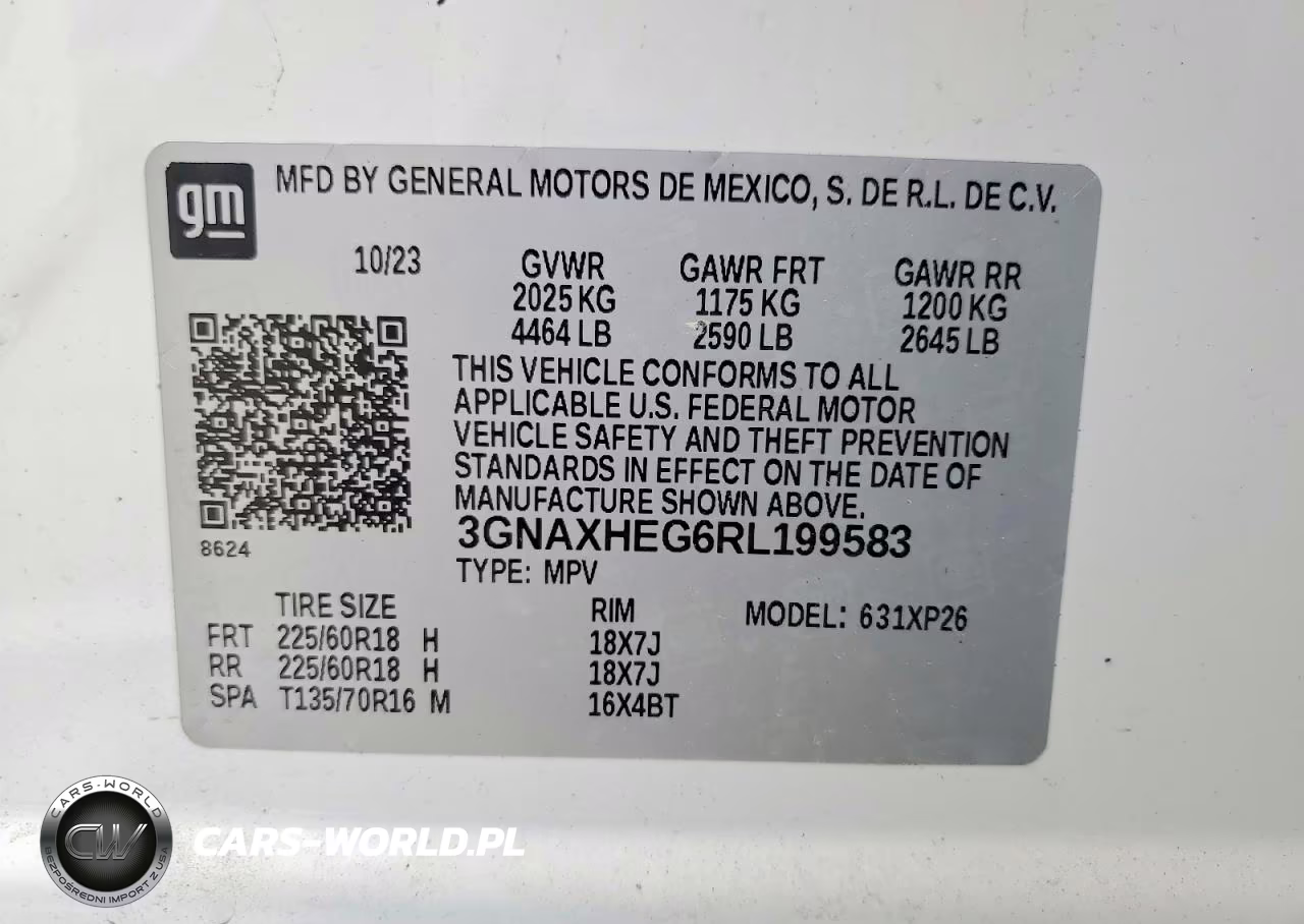 2024 Chevrolet Equinox Ls VIN:3GNAXHEG6RL199583 - 14