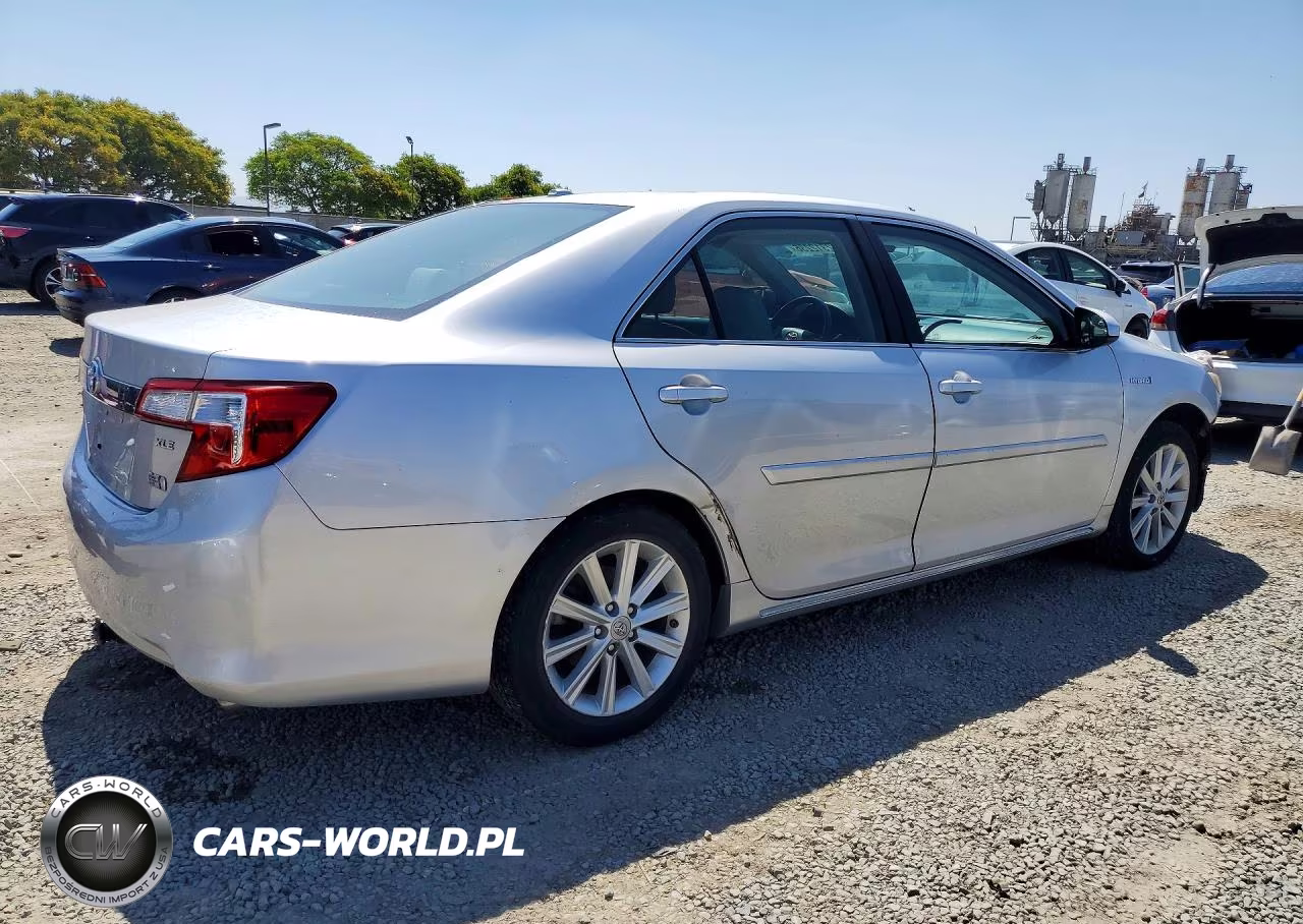 2012 Toyota Camry Hybrid Xle VIN:4T1BD1FK7CU045800 - 3