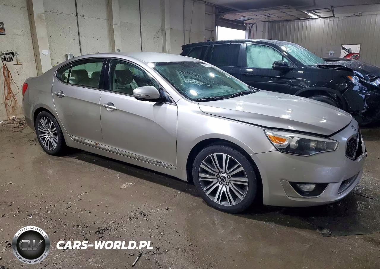 2014 Kia Cadenza Premium VIN:KNALN4D73E5140189 - 4